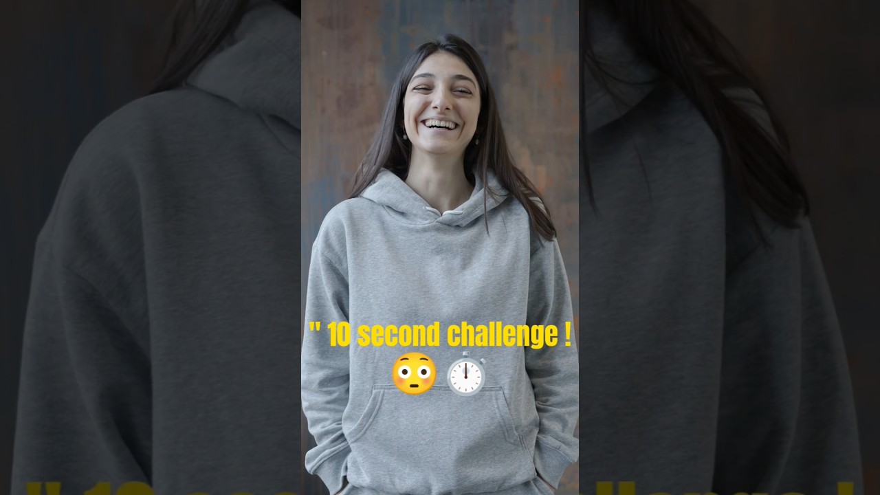 “10 Second Challenge 😳 | Hasi Rok Lo = 40% Stress Kam! | Viral Hindi Fact Shorts” 