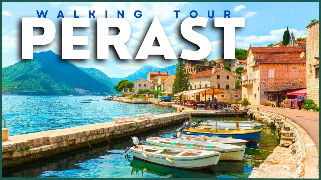 Walking Tour Perast – The Most Charming Village in Montenegro 🇲🇪 | 4K