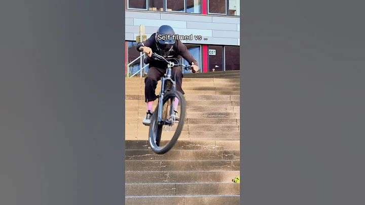 Self filmed, GoPro POV 9:16 or 16:9, which one wins? #mtb #bike #urbanfreeride #urbandownhill #pov