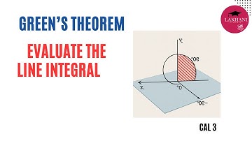 Green’s Theorem |  Vector Field Around a Simple Closed Curve Calculus 3