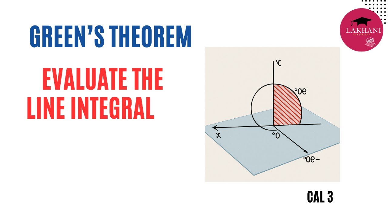 Green’s Theorem |  Vector Field Around a Simple Closed Curve Calculus 3