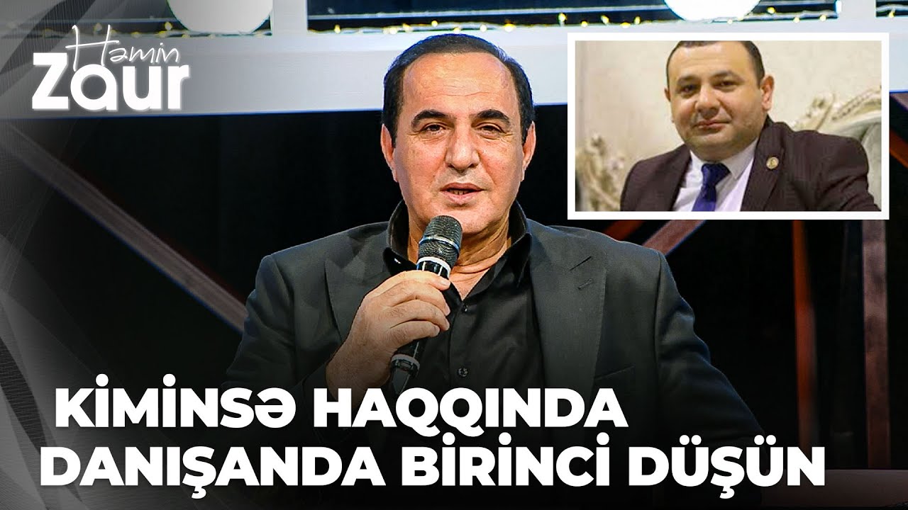 Həmin Zaur | Manaf Ağayev Aşıq Namiqə səsləndi | Sən mənim səhvimi tuta bilmərsən