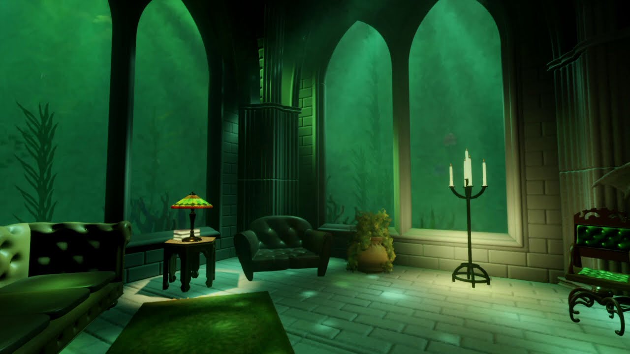 The Slytherin common room