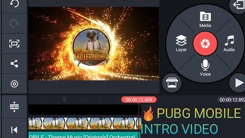 🔥PUBG MOBILE INTRO  VIDEO EDITING | RED MAN EDITORR | KINEMASTER
