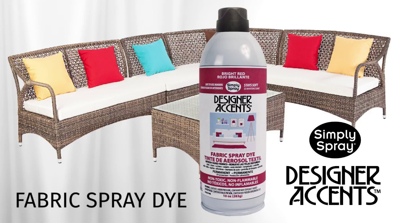 Designer Accents Fabric Paint Spray Dye by Simply Spray - Safety Orang –  Fabric Spray Dye