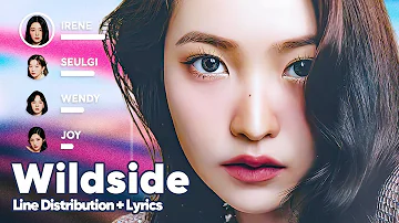Red Velvet - Wildside (Line Distribution + Lyrics Karaoke) PATREON REQUESTED