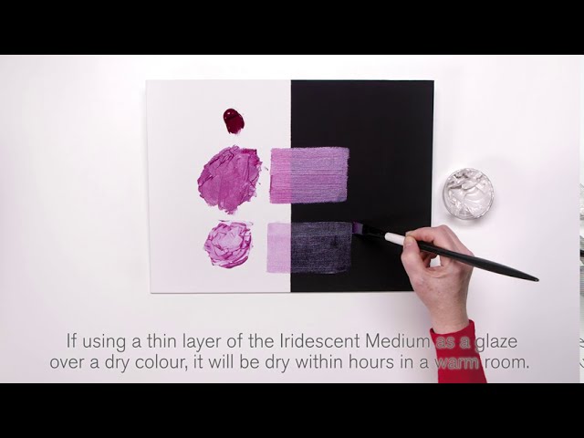 How to use Acrylic gel medium in paintings tutorial 