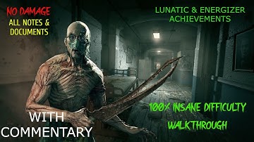 Outlast (PC) 100% walkthrough on Insane Difficulty | No Damage | Energiser & Pulitzer achievements