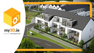 Tobar Na Luachra, Barna, Co. Galway My3D.ie Architectural Visualisation Ireland