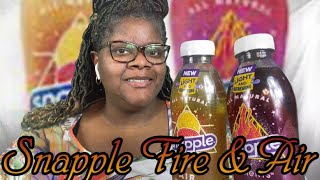 Snapple Fire & Air Elements Drink Review #Slaytember