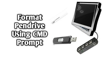 Format Pen Drive or Memory Card Using CMD Prompt if you are unable to format in normal method