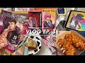Vlog ep 35 manga hauls  shopping divoom korean corn dogs anime marathon what i eat   more