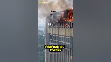 Incredible Firefighting Drone #shorts