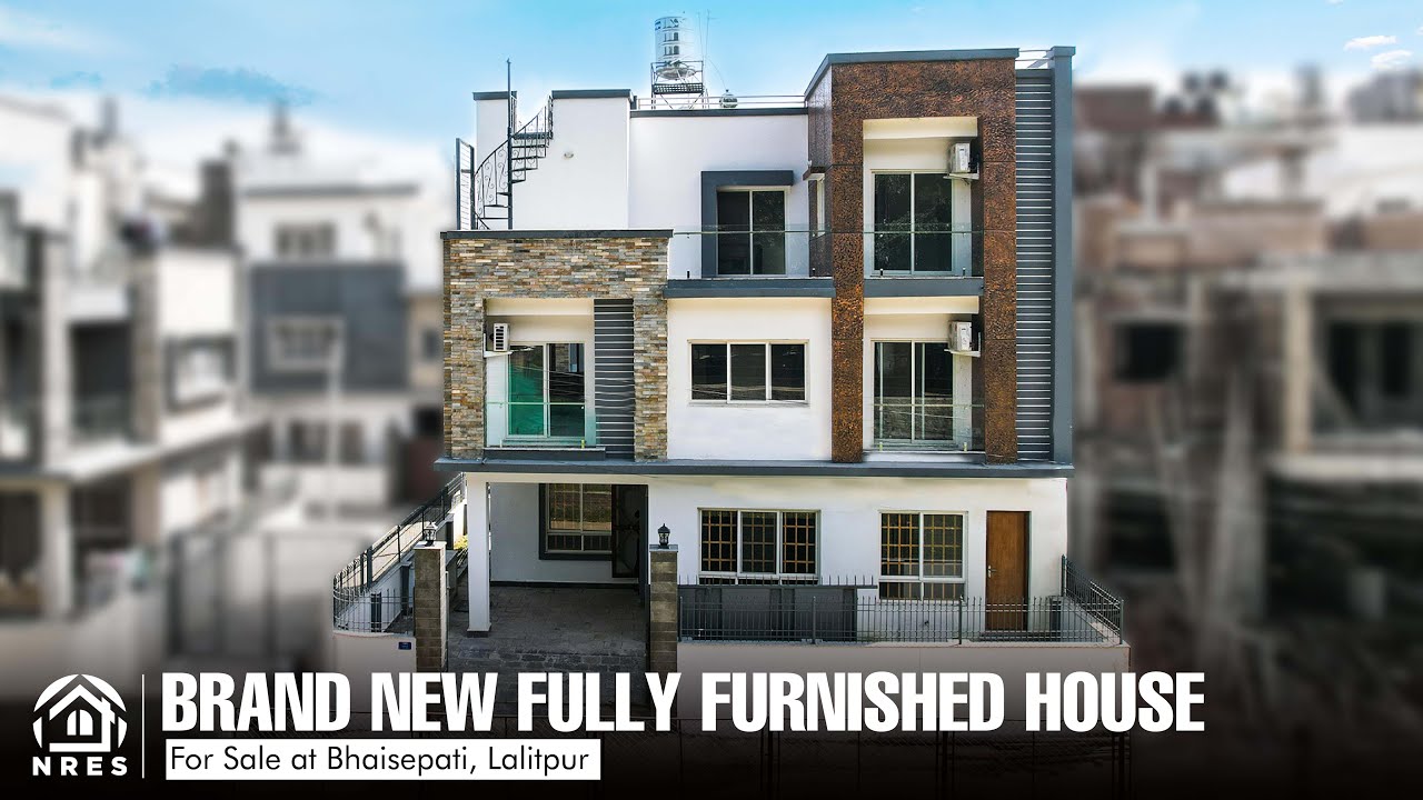 Brand New House For Sale In Bhaisepati Lalitpur #fullyfinished #hometour #newhouse #nres