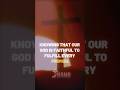 God is Faithful to Fulfill Every Promise