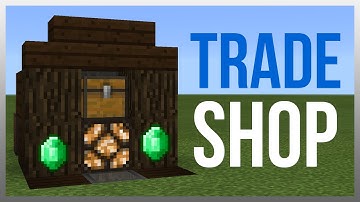 MCPE 0.16.1: Redstone Tutorial - Trade Shop! (WORKS ON PC)