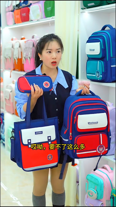 School Bag with Monster Space! 📚🎒   1 FREE Surprise! 🎉 #shorts