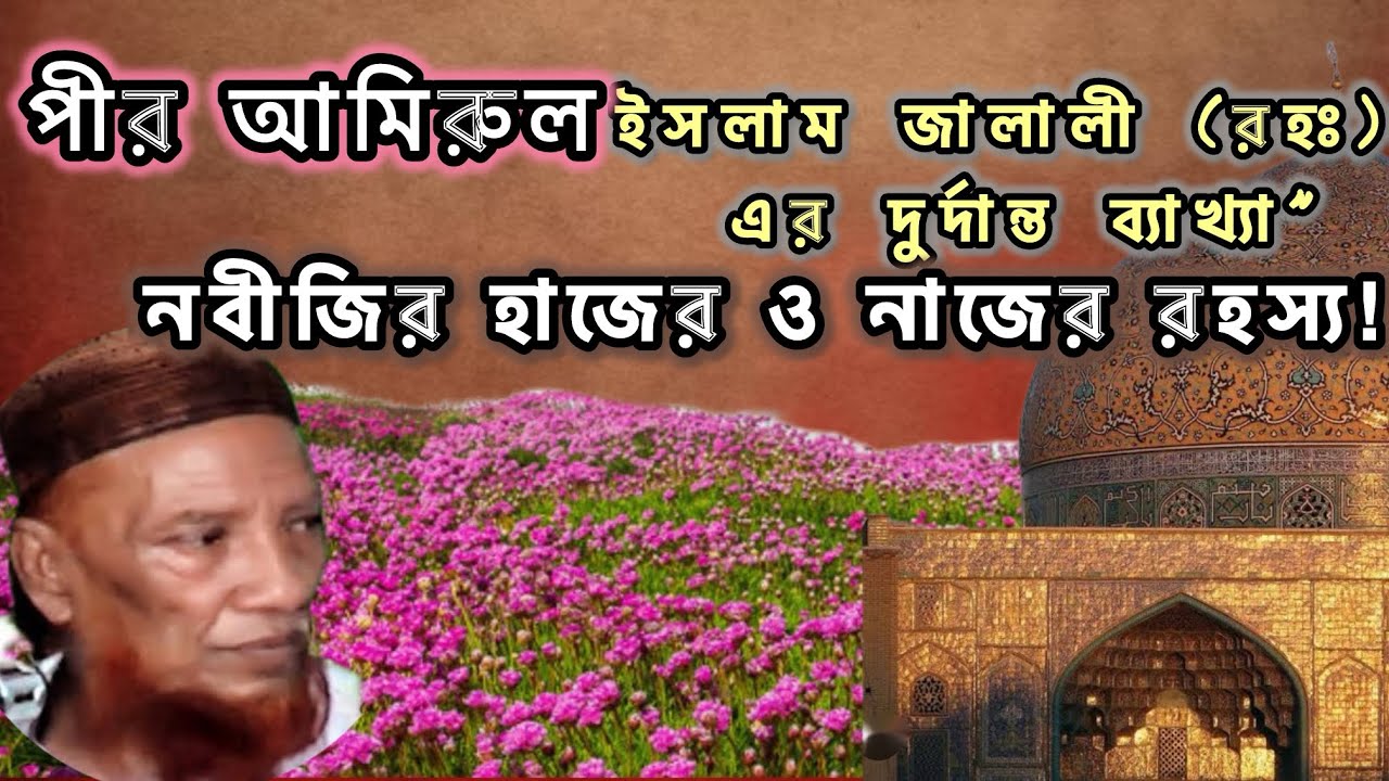 নবীজি আমাদের মাঝে উপস্থিত? | পীর আল্লামা আমিরুল ইসলাম জালালী (রহঃ) | Bangla Waz | @তাসকীনTv
