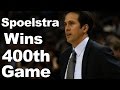 Erik Spoelstra Gets 400th Win as Head Coach!