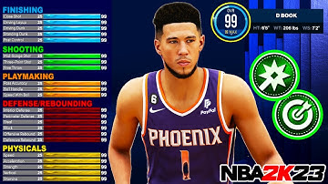 Create the EXACT Devin Booker BUILD in NBA 2K23!