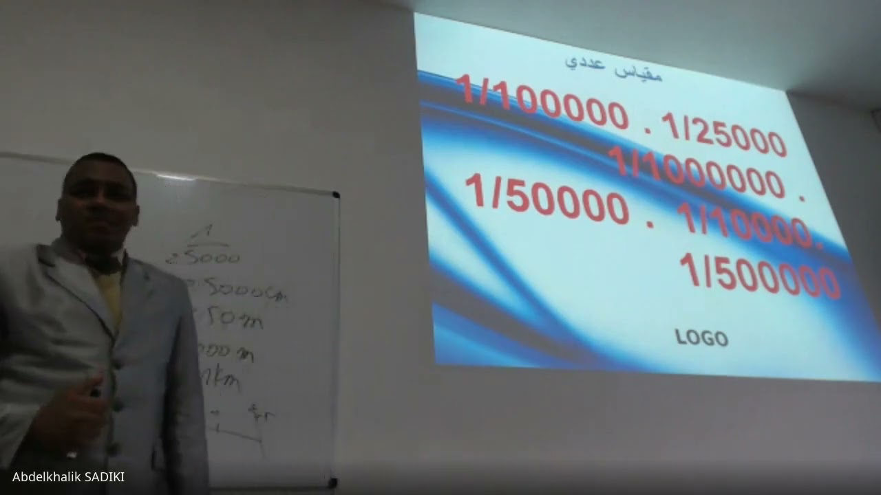 قراءة وتحليل الخرائط الطبوغرافية المحاضرة الاولى S1