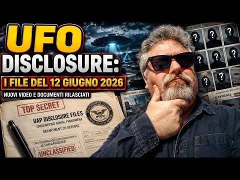 Video La Disclosure UFO continua a SBANCARE: arrivano i nuovi file del 12 Giugno 2026