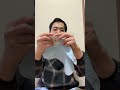 目の見えない俺でも他の洗濯物とごちゃごちゃになっても絶対にわかるハンカチを貰いました!【濱田祐太郎】 #shorts