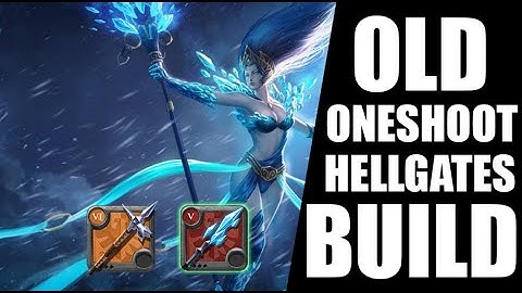 Polehammer and Glacial in hellgates | ALBION ONLINE 2v2 HELLGATES