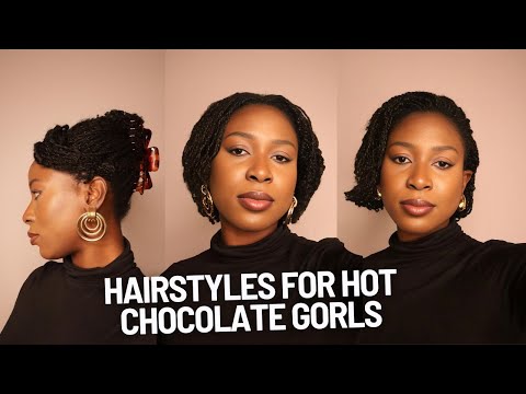 How To Style Mini Twist Tutorial | easy natural hairstyles
