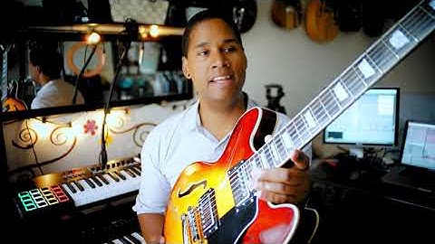 Firefly 335 style semihollow electric guitar FF338 - A Bachata Review