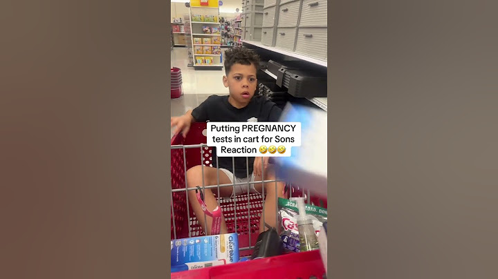 Putting PREGNANCY tests in cart for SONS REACTION 🤣🤣🤣