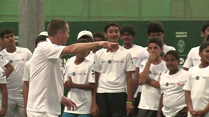 Famous tennis celebrations at Road to Wimbledon