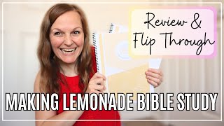 NOT CONSUMED REVIEW & FLIP THROUGH | Making Lemonade Bible Study | Homeschool Bible Curriculum