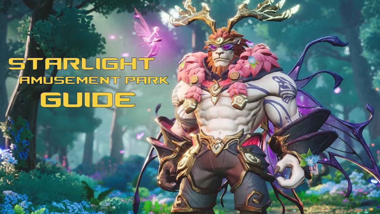 Tarisland Starlight Amusement Park - Linear Labyrinth Guide