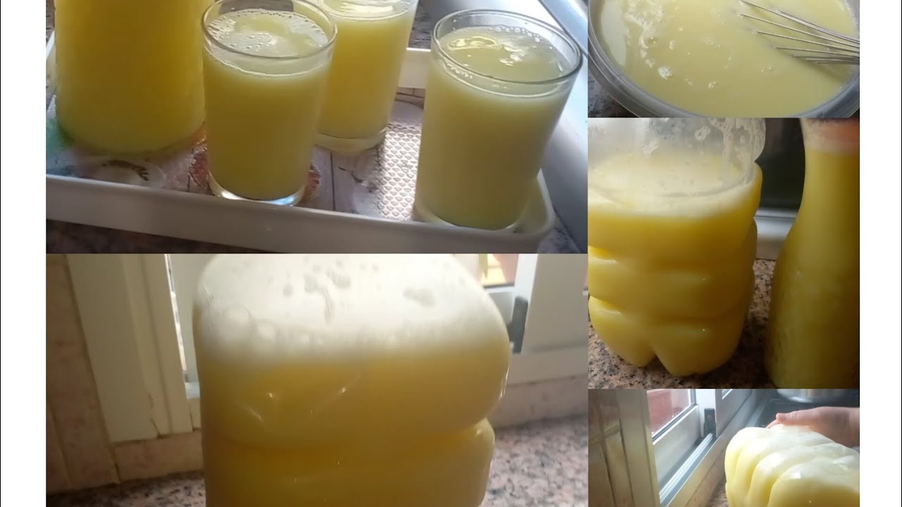 طريقه تحضير عصير (باردة) 🇲🇦👌🍹🍹🍹