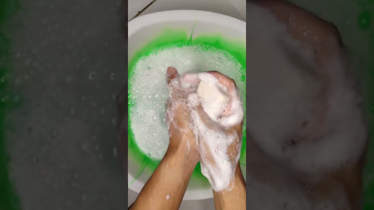 ASMR Soap🧼 Lathering Soap Nuvo and Lifebuoy white 🤍🤍 no Sponge🧽 