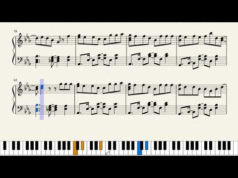 ハルジオン（ピアノ楽譜）YOASOBI