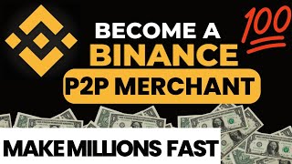 How To Become a Binance P2P Merchant | Make Money on Binance P2P/Arbitrage screenshot 4