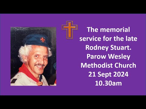 Memorial Service of the late Rodney Stuart 21 September 2024 10h30 ...