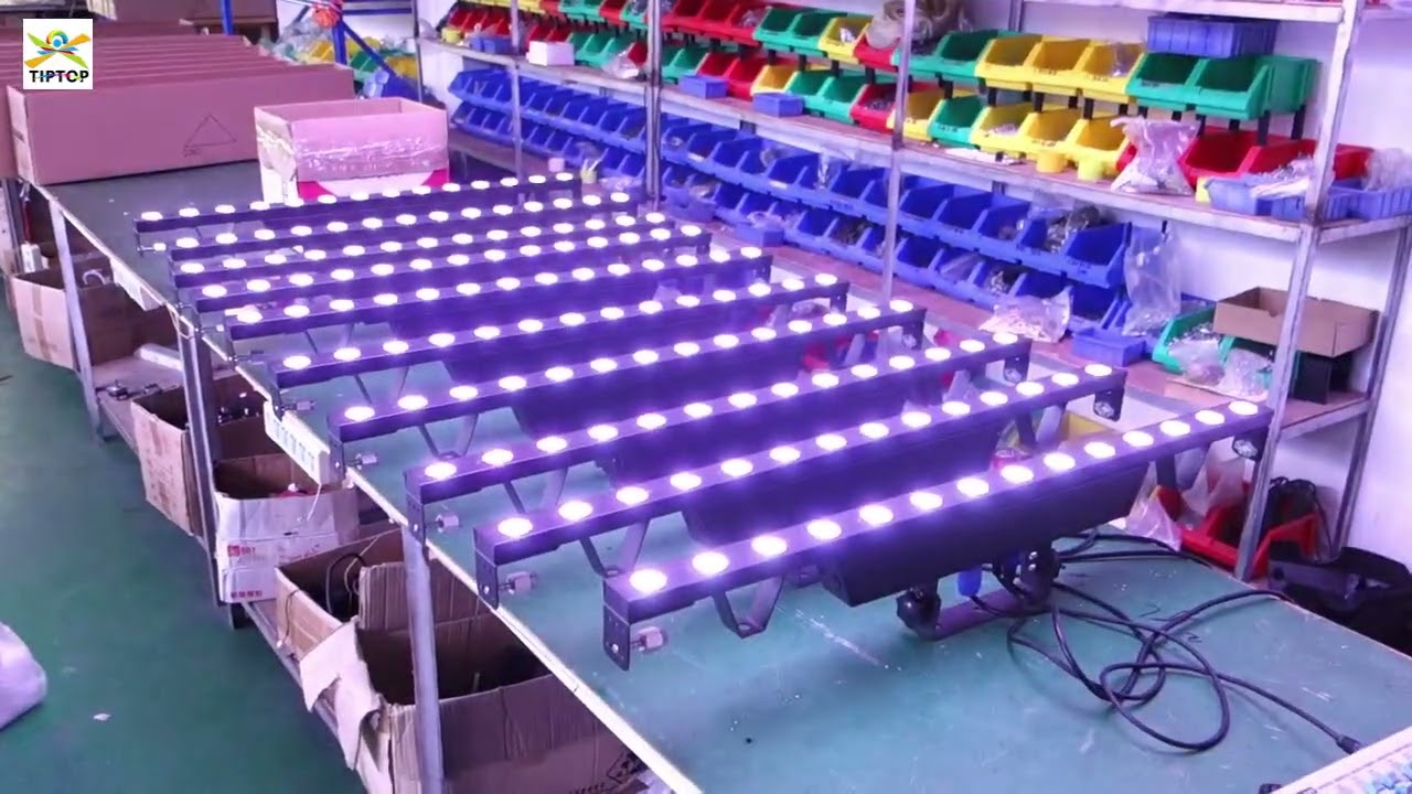 TIPTOP 14x3W RGB 3IN1 Color Pixel Control Indoor Beam Bar Led Washer Light 5 Degree Lens TP-WP1403