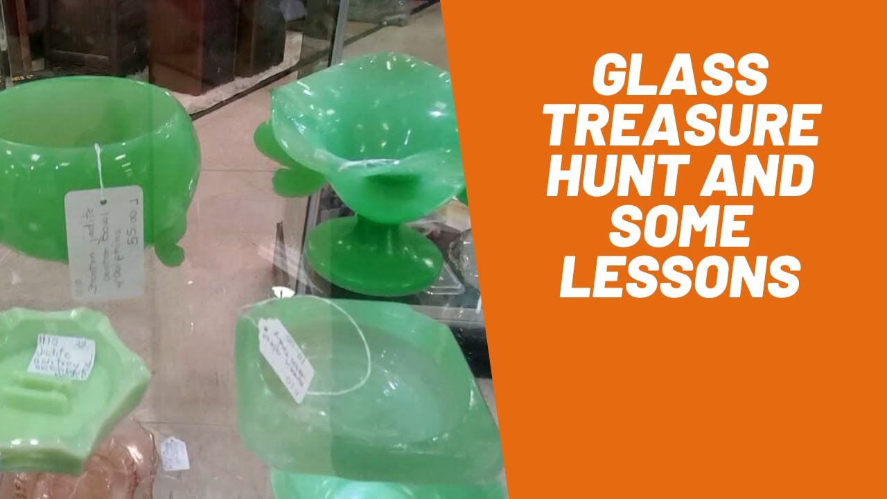 Glass Galore Fenton Murano Depression Let's Go Hunt for Treasure