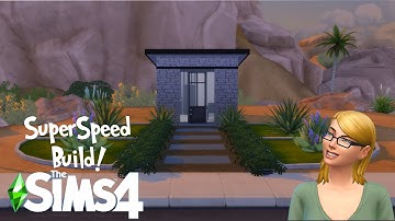 $10K Starter Home | Super Speed Build! | Sims 4