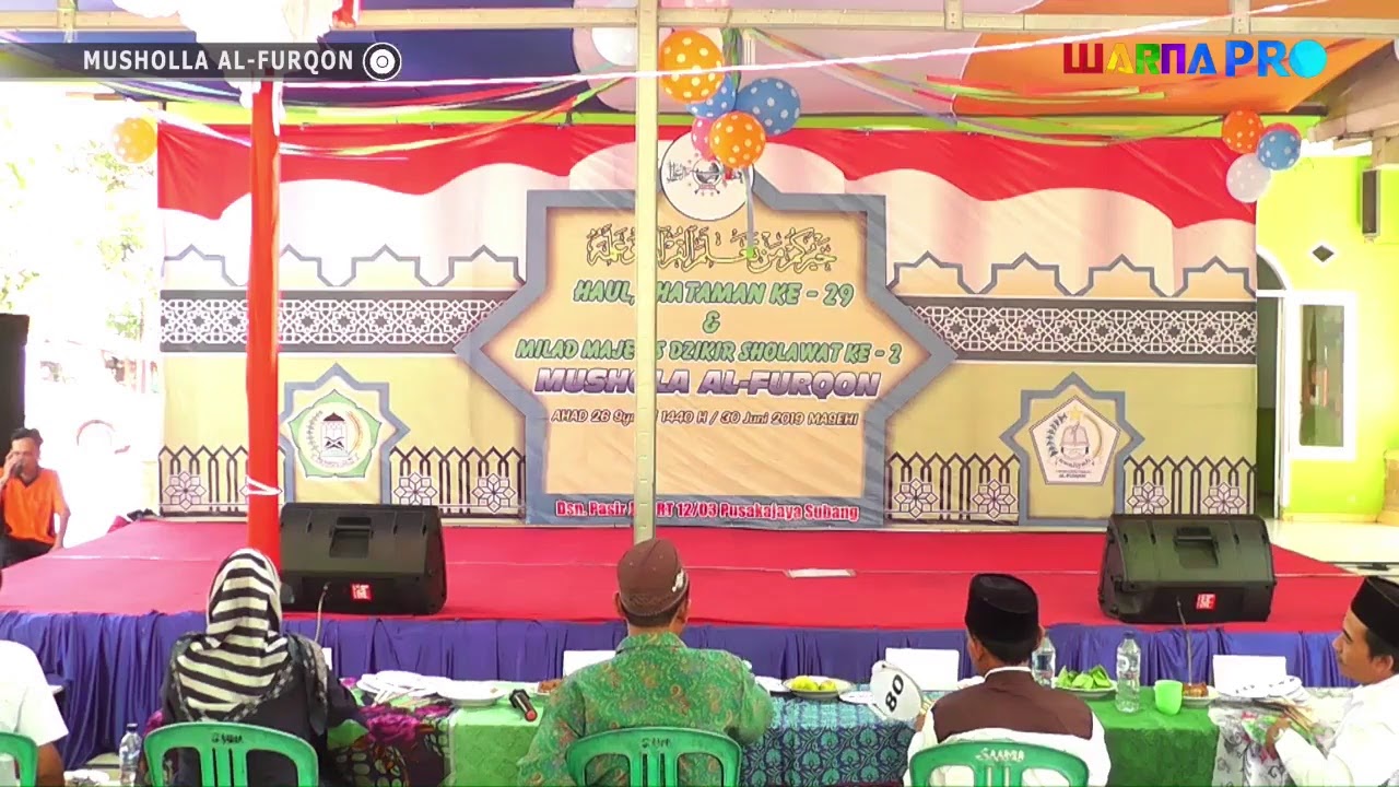 2ND HAUL KHATAMAN \u0026 ANNIVERSARY OF MAJELIS DZIKIR SHOLAWAT AL FURQON