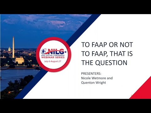 To FAAP or not to FAAP, That is the Question