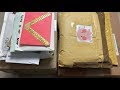 Going Through Packages & Letters (filmed a while ago)