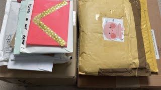 Going Through Packages & Letters (filmed a while ago)