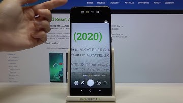 How to Set Up Aspect Ratio in Alcatel 3X 2020 – Camera Settings / Aspect Ratio