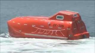 Lifeboat Launched from 30 Meters Up