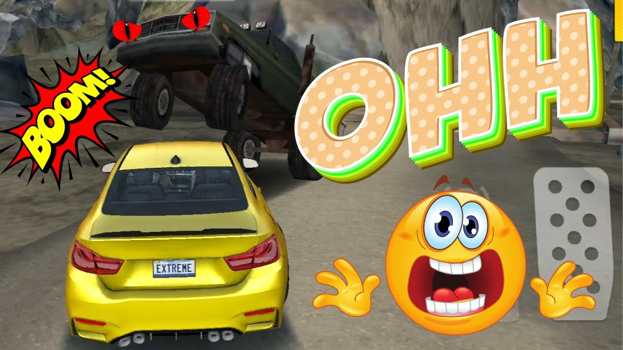 MULTIPLAYER FUNNY MOMENTS with BMW CAR | EXTREME CAR DRIVING SIMULATOR ...