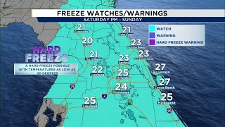 COUNTY-BY-COUNTY: Which Central Florida neighborhoods will feel the freeze the most?